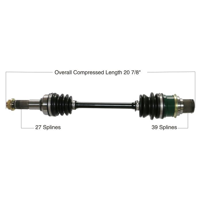 TYTANEUM OE Replacement CV Axle for Yamaha Rear Right — Part 813-0218