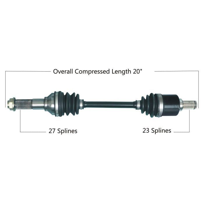 TYTANEUM OE Replacement CV Axle for Yamaha Rear Left and Right – Model 813-0223