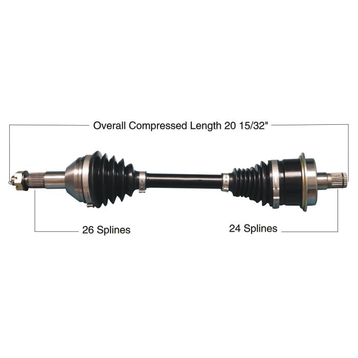 TYTANEUM Heavy Duty CV Axle for Can-Am Rear Right – Part Number 813-0238