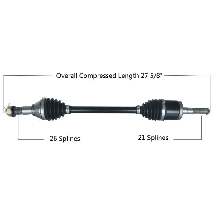 TYTANEUM Heavy Duty CV Axle Can-Am Front Right – Durable Replacement Part