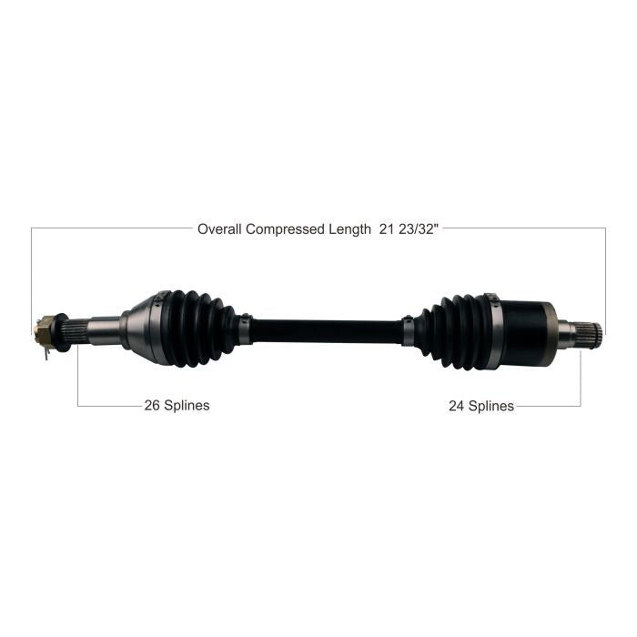 TYTANEUM Heavy Duty CV Axle for Can-Am Rear Left - Model 813-0264