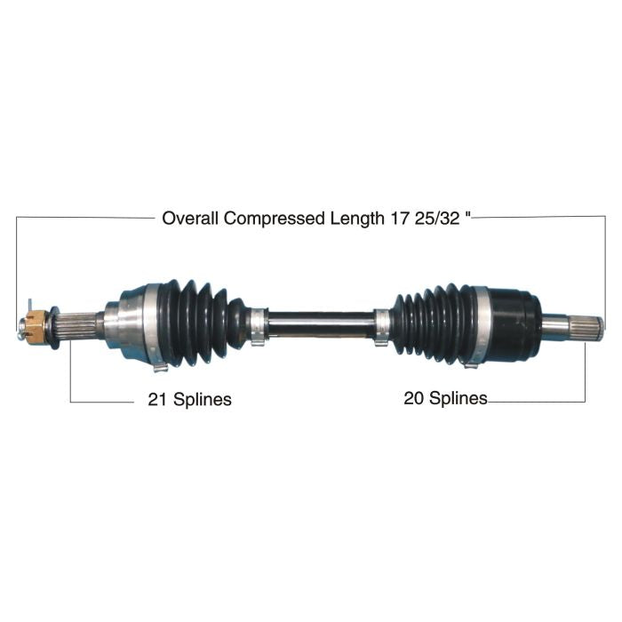 TYTANEUM Heavy Duty CV Axle for Kawasaki Front Right – Part 813-0277