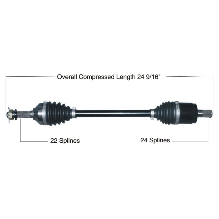 TYTANEUM Heavy Duty CV Axle for Kawasaki Front Left/Right — Model 813-0278