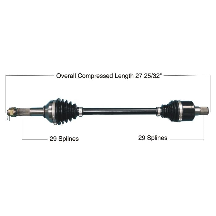 TYTANEUM Heavy Duty CV Axle for Kawasaki Rear Left and Right - Part Number 813-0283