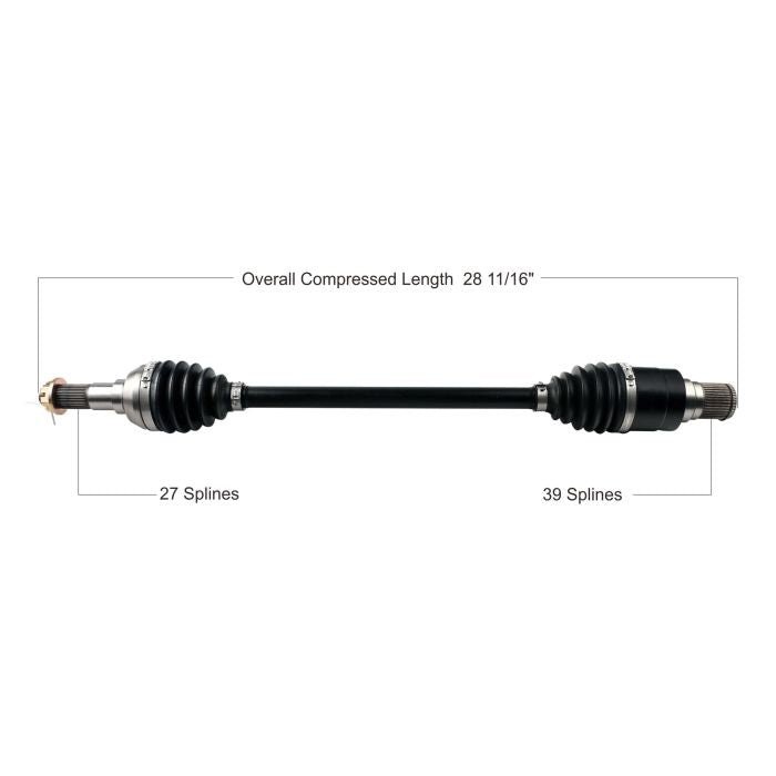 TYTANEUM Heavy Duty CV Axle for Kymco Rear Right - Part #813-0290