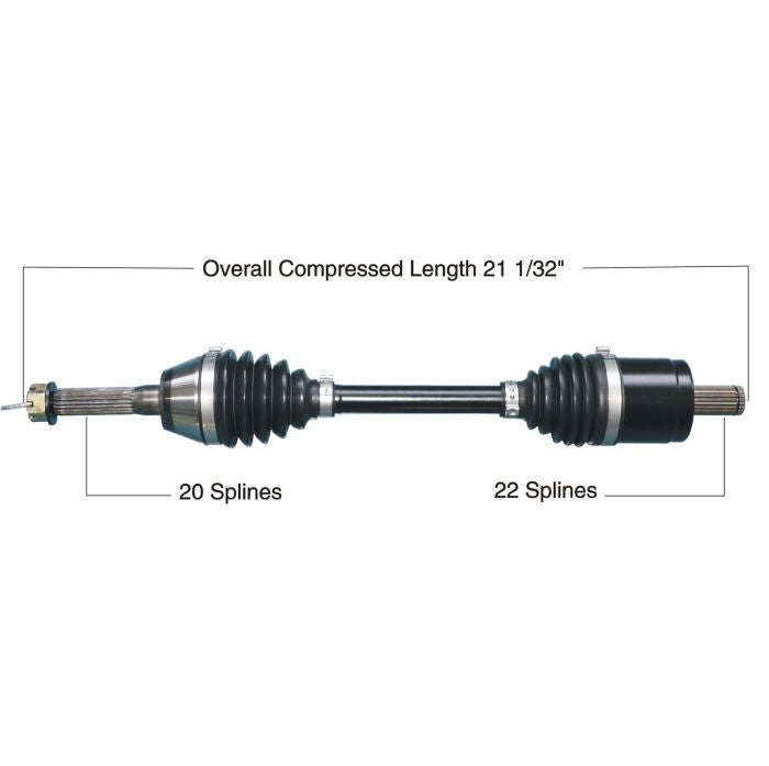 TYTANEUM Heavy Duty CV Axle for Polaris Front Left and Right - Model 813-0292
