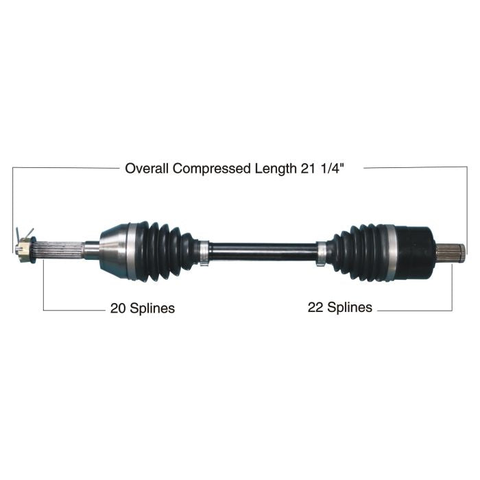 TYTANEUM Heavy Duty CV Axle for Polaris Front Left and Right – Part #813-0305