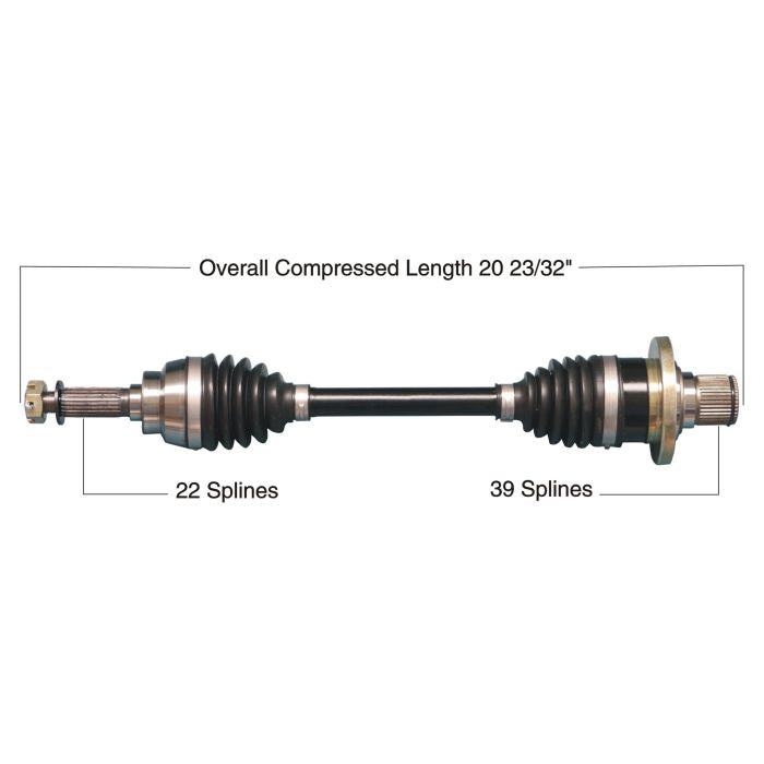 TYTANEUM Heavy Duty CV Axle for Suzuki Rear Left / Right - Part Number 813-0330