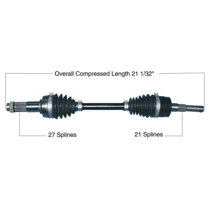 TYTANEUM Heavy Duty CV Axle for Yamaha Front Left - Part 813-0331
