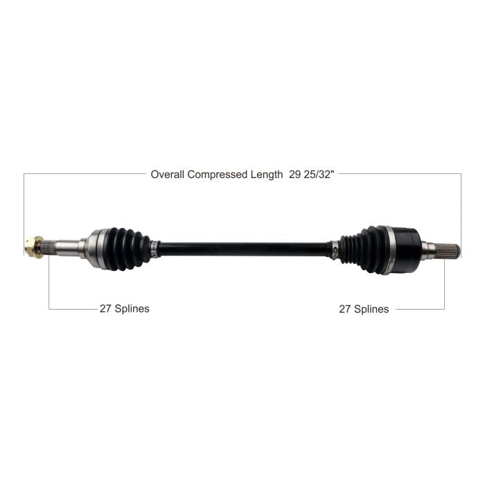 TYTANEUM Heavy Duty CV Axle for Yamaha Rear Left / Right (Part Number YAM-6035HD)
