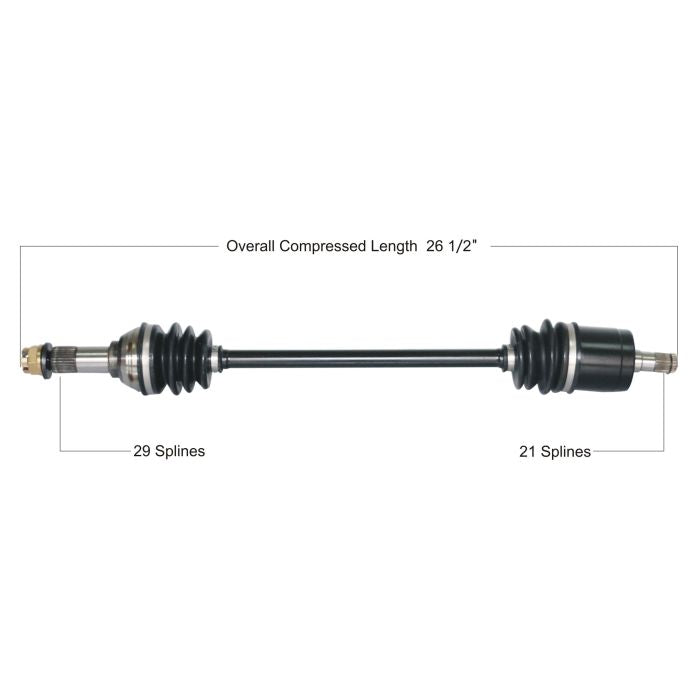 TYTANEUM OE Replacement CV Axle - Part Number 813-0355
