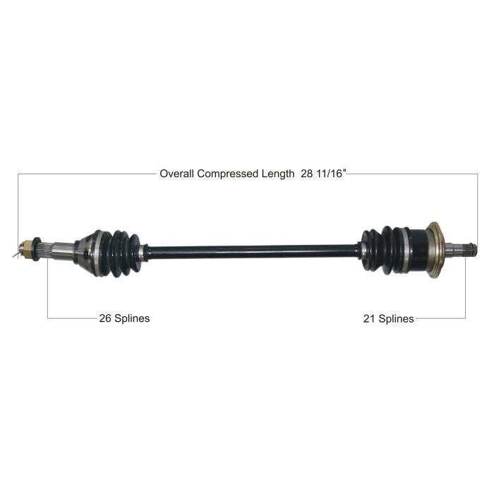TYTANEUM OE Replacement CV Axle - Part Number 813-0357