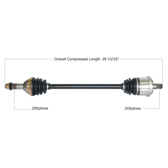 TYTANEUM OE Replacement CV Axle - Part Number 813-0359 for Reliable Vehicle Performance