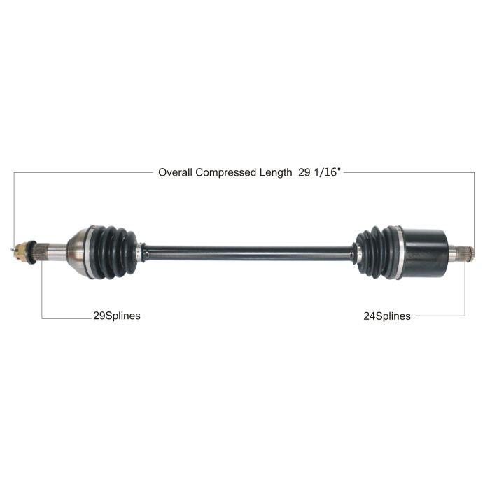 TYTANEUM OE Replacement CV Axle Part 813-0360 for Reliable Vehicle Performance