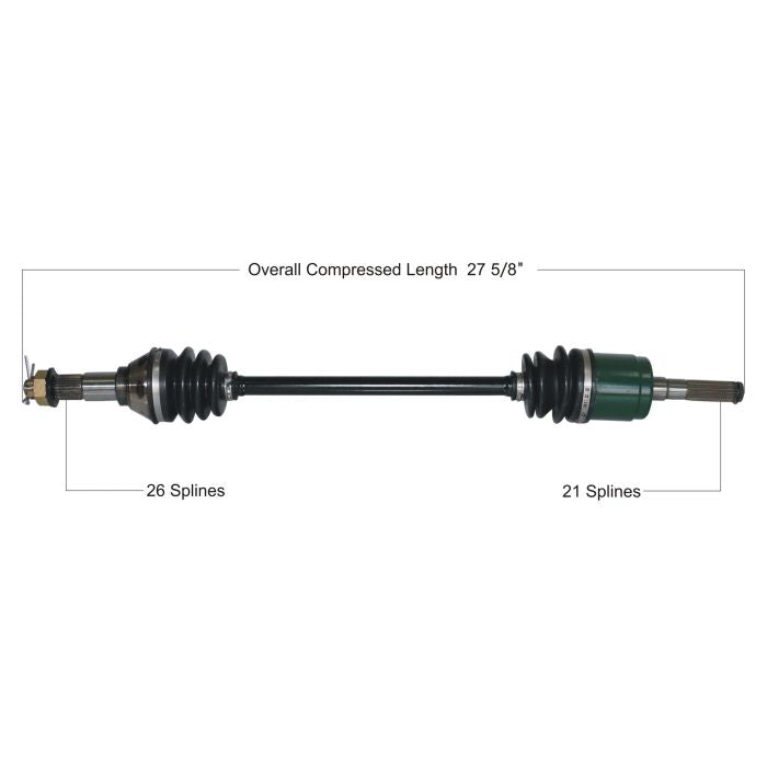 TYTANEUM OE Replacement CV Axle - Model 813-0361 for Reliable Vehicle Performance
