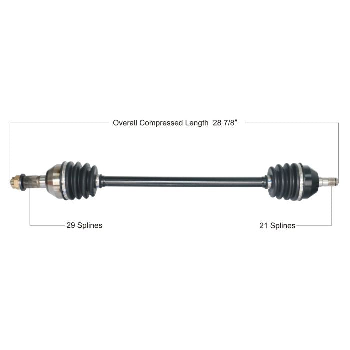 TYTANEUM OE Replacement CV Axle (Part Number 813-0364) for Reliable Vehicle Performance