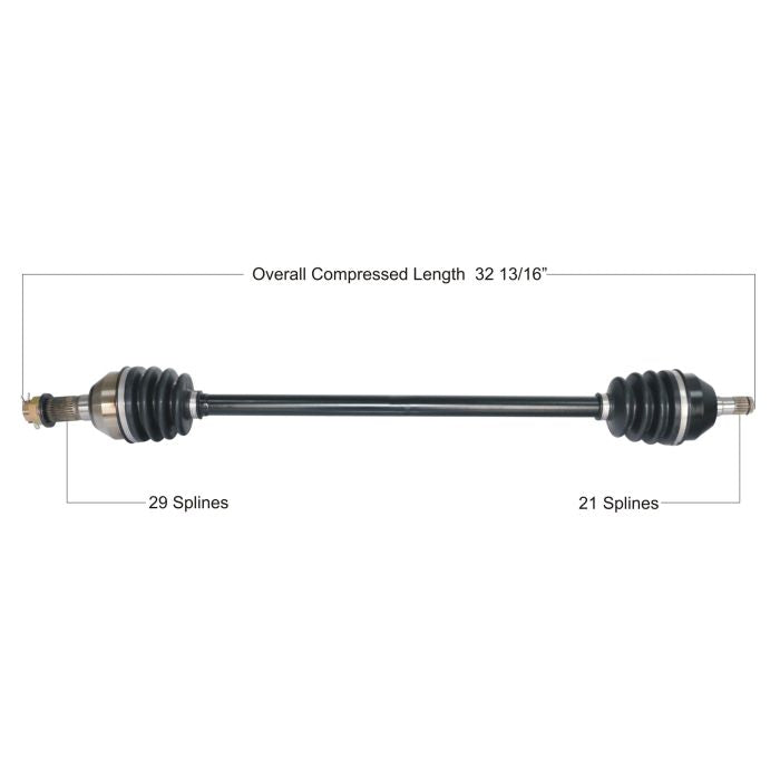 TYTANEUM OE Replacement CV Axle - Part Number 813-0367