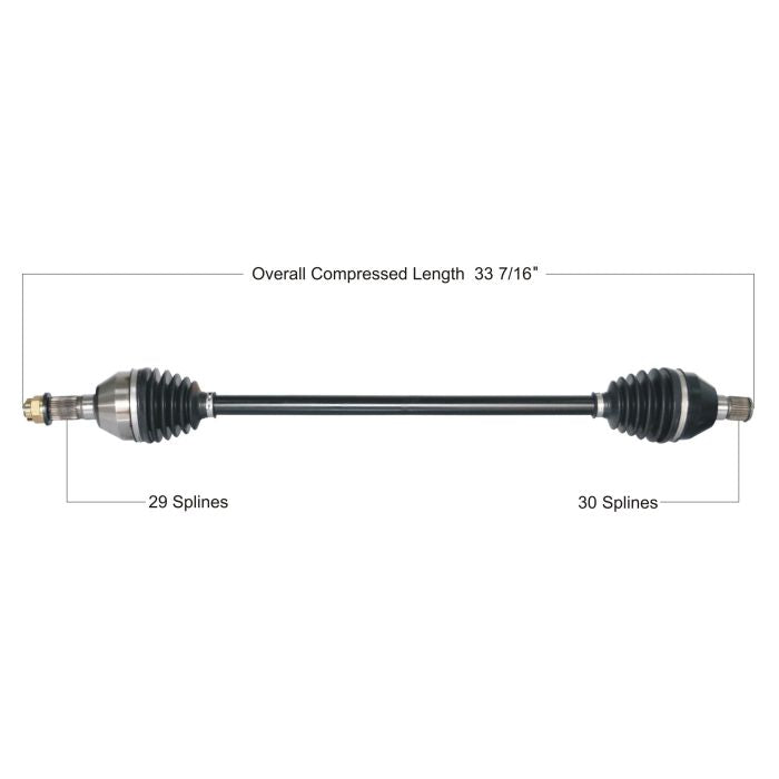 TYTANEUM OE Replacement CV Axle - Part Number 813-0368 for Reliable Vehicle Performance