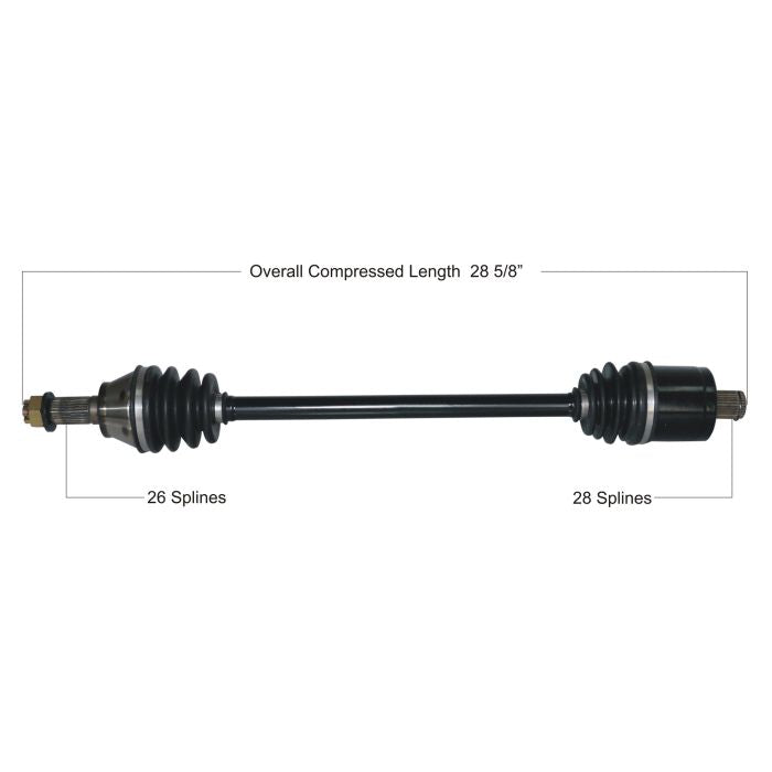 TYTANEUM OE Replacement CV Axle - Part No. 813-0369
