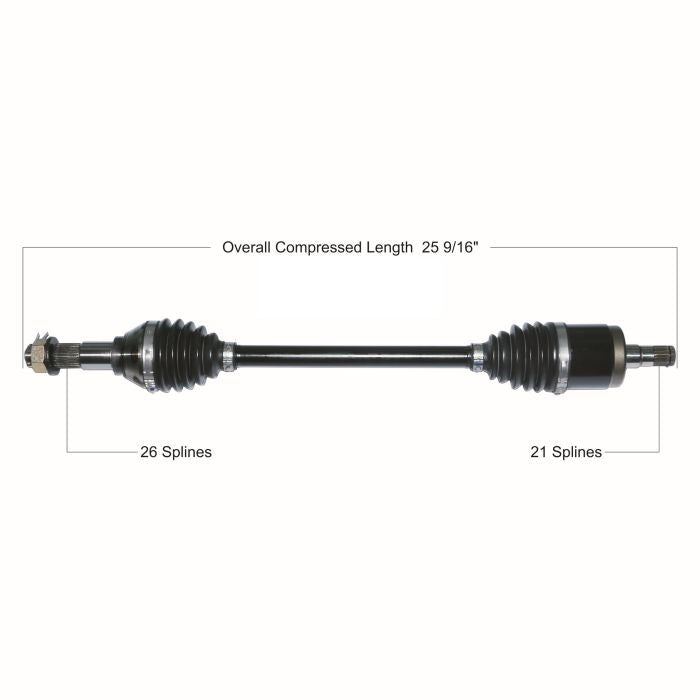 TYTANEUM Heavy Duty CV Axle - Part Number 813-0370