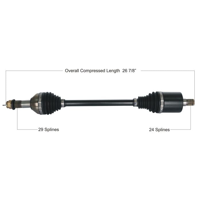 TYTANEUM Heavy Duty CV Axle 813-0371 for Reliable Vehicle Performance