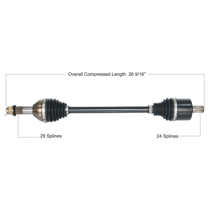 TYTANEUM Heavy Duty CV Axle - Part Number 813-0374