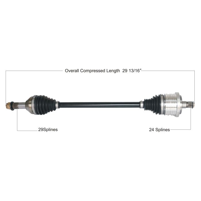TYTANEUM 813-0377 Heavy-Duty CV Axle