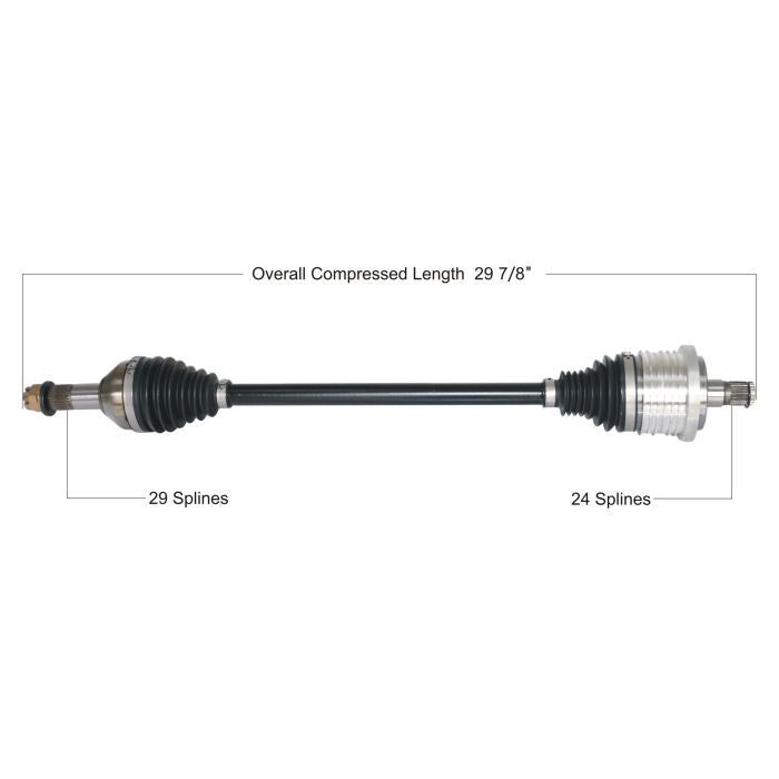 TYTANEUM Heavy Duty CV Axle - Part Number 813-0378