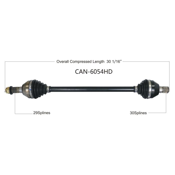 TYTANEUM Heavy Duty CV Axle - Part Number 813-0383