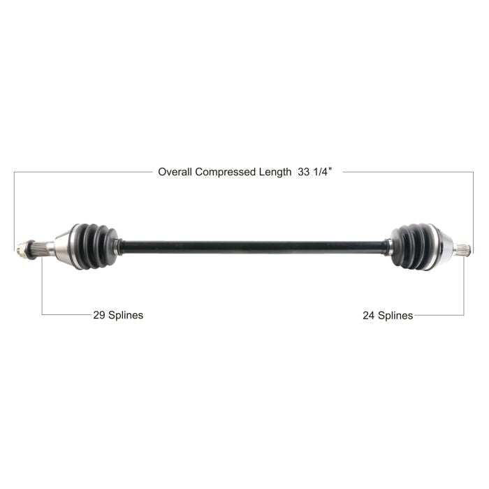 TYTANEUM OE Replacement CV Axle for Can-Am Front Left and Right - Model CAN-7062