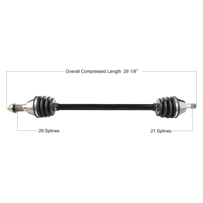 TYTANEUM OE Replacement CV Axle for Can Am Front Right - Part No. CAN-7063
