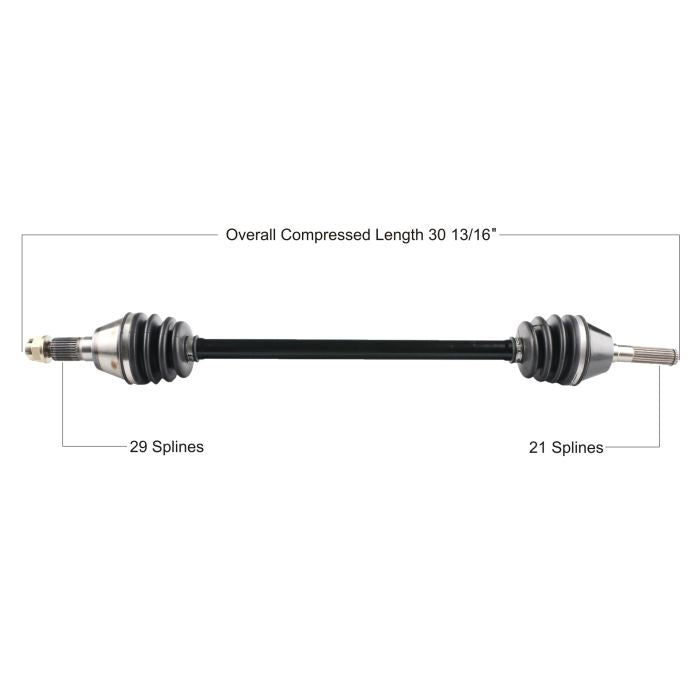 TYTANEUM OE Replacement CV Axle for Can-Am Front Left (Part Number CAN-7065)