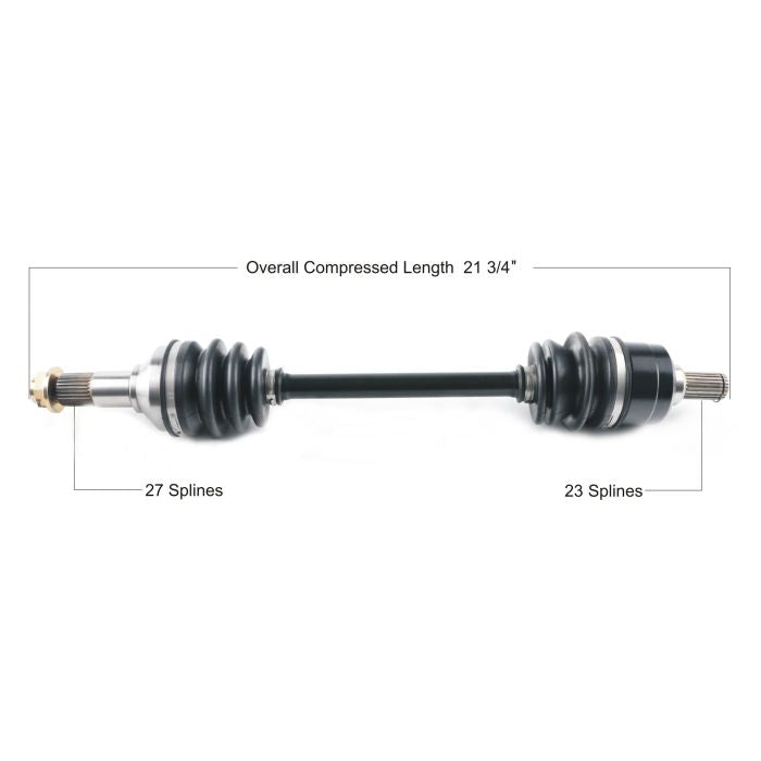 TYTANEUM OE Replacement CV Axle for Yamaha Front Left/Right (Part Number YAM-7037)