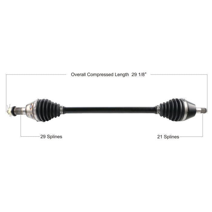 TYTANEUM Heavy Duty Replacement CV Axle for Can-Am Front Right – Model CAN-6063HD