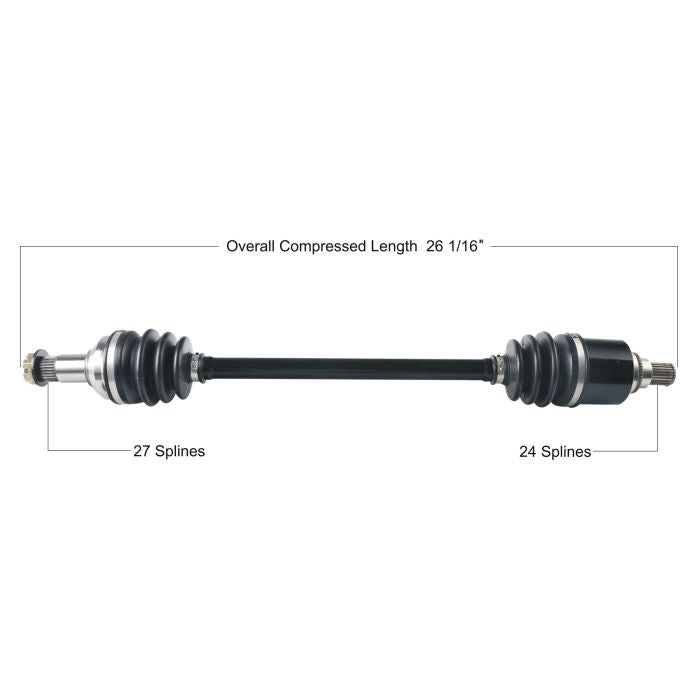 TYTANEUM Arctic Cat OE Replacement CV Axle (Part Number: ARC-7030)