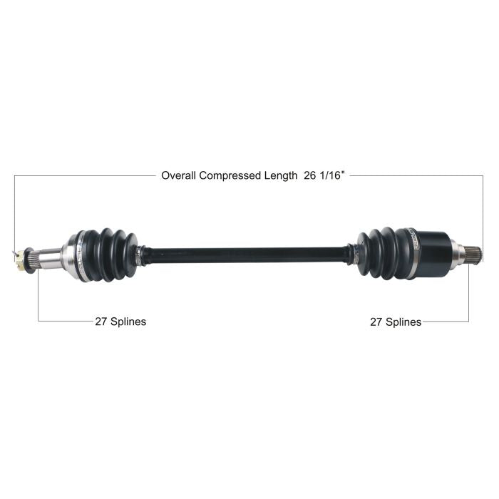 TYTANEUM Arctic Cat OE Replacement CV Axle (Part Number ARC-7033)