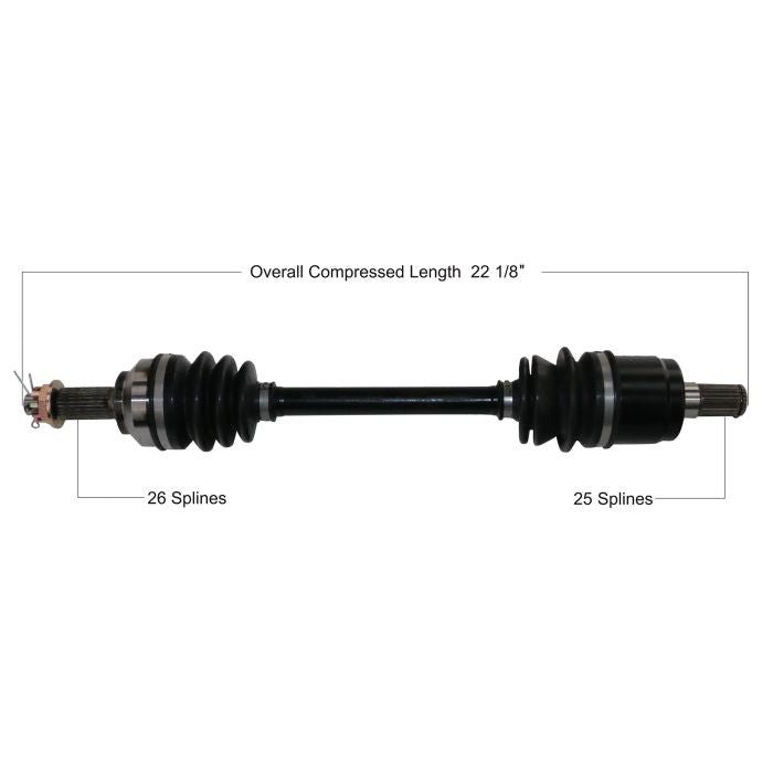 TYTANEUM Honda OE Replacement CV Axle – Part Number HON-7044
