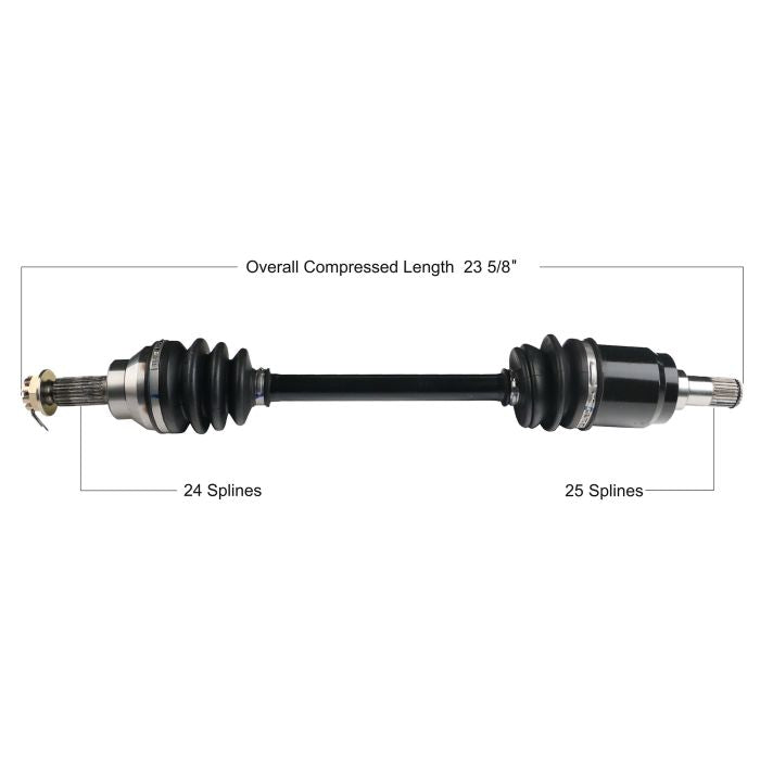 TYTANEUM Honda OE Replacement CV Axle - Part No. HON-7045