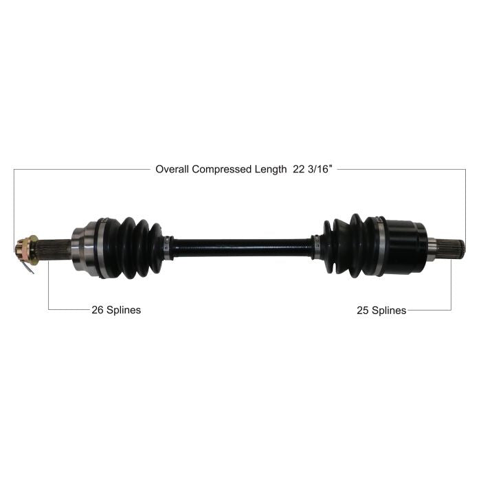 TYTANEUM Honda OE Replacement CV Axle - Part Number HON-7046