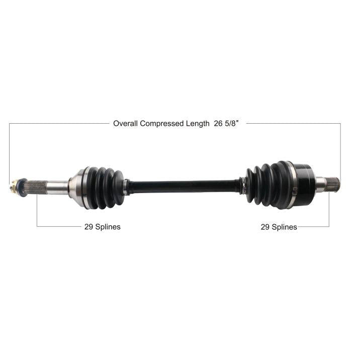 TYTANEUM Kawasaki OE Replacement CV Axle - Part No. KAW-7018