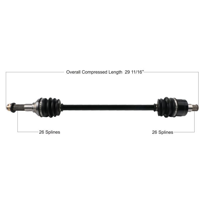 TYTANEUM Kawasaki OE Replacement CV Axle - Part Number KAW-7019