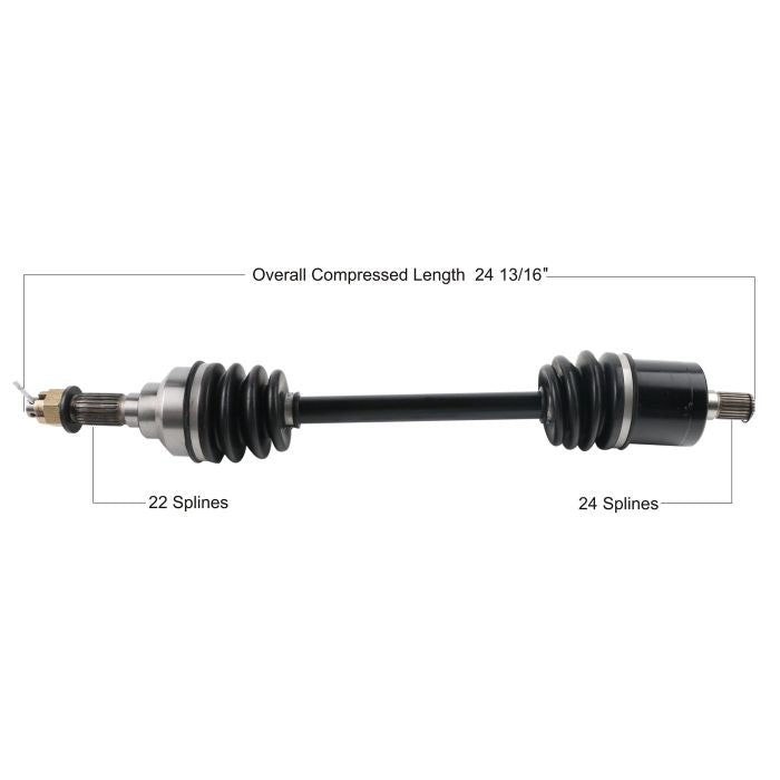 TYTANEUM KUBOTA OE Replacement CV Axle - Model KUB-7007