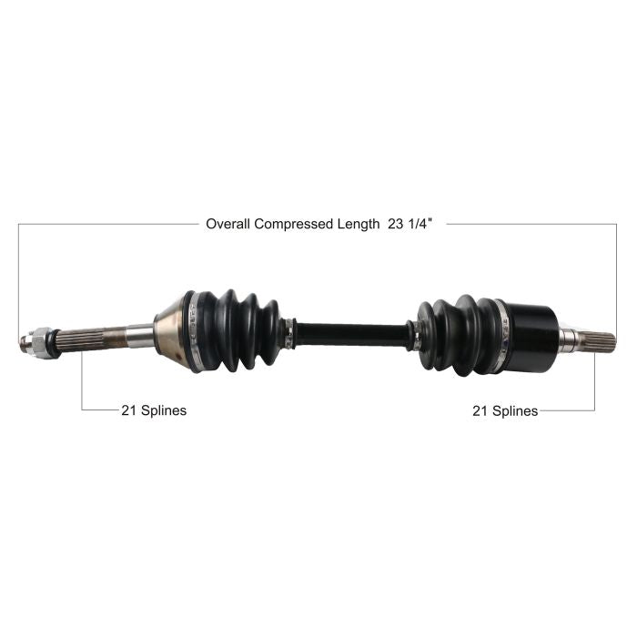 TYTANEUM KUBOTA OE Replacement CV Axle (Part Number: KUB-7008)