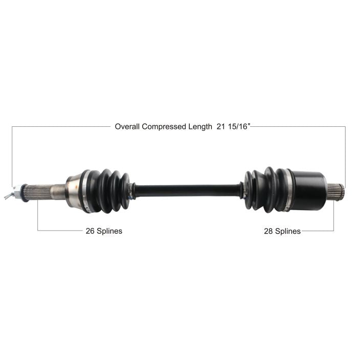 TYTANEUM Polaris OE Replacement CV Axle - Part Number POL-7067