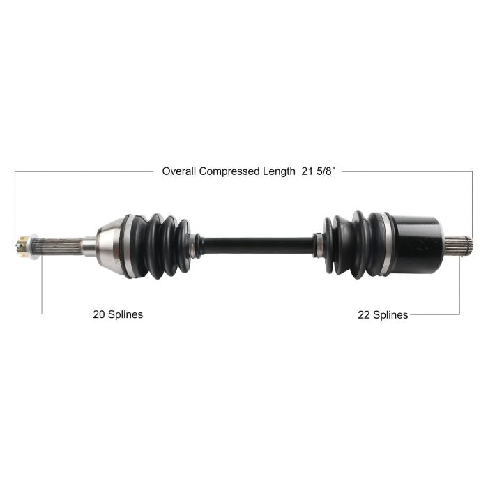 TYTANEUM Polaris OE Replacement CV Axle - Part Number POL-7068