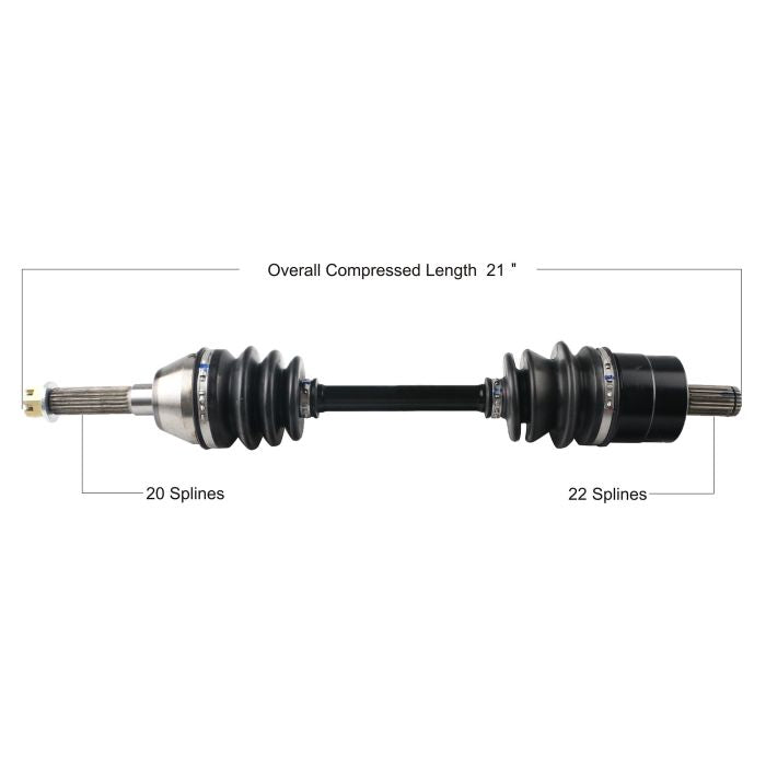 TYTANEUM Polaris OE Replacement CV Axle - Part Number POL-7069