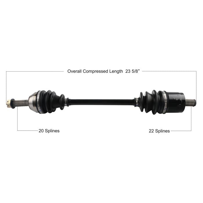 TYTANEUM Polaris OE Replacement CV Axle - Part Number POL-7070