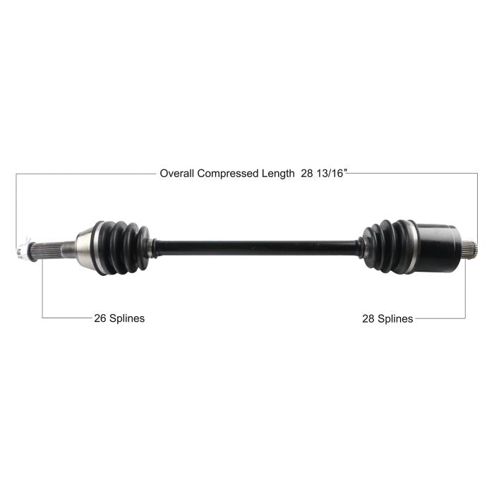 TYTANEUM Polaris OE Replacement CV Axle (Part #POL-7071) for Enhanced Vehicle Performance
