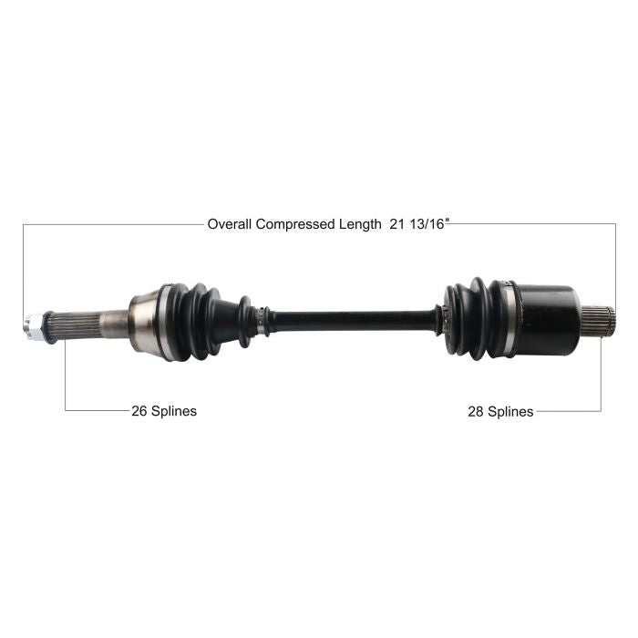 TYTANEUM Polaris OE Replacement CV Axle - Part Number POL-7074
