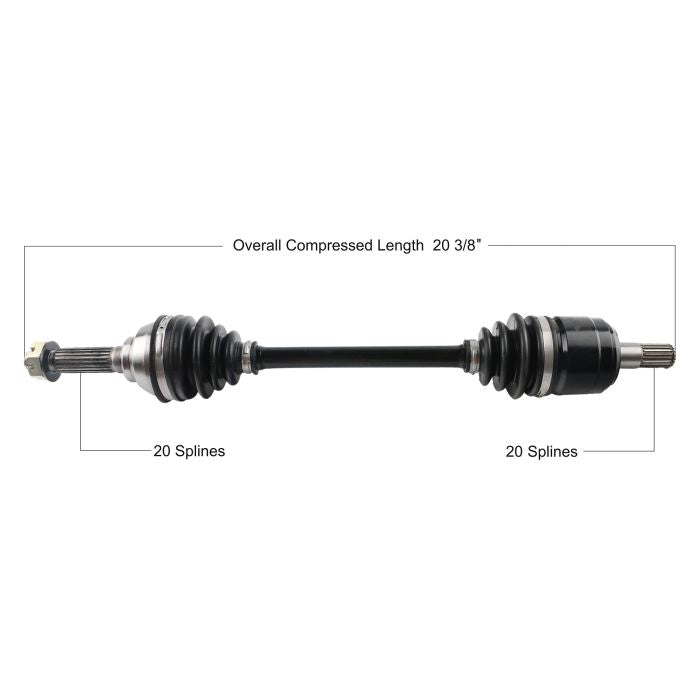 TYTANEUM Suzuki OE Replacement CV Axle - Part Number SUZ-7009